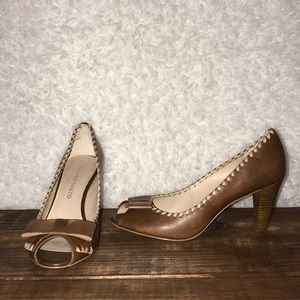 Franco Sarto Open Toe Heels